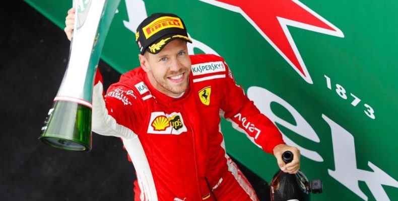 Vettel wins to reclaim championship lead