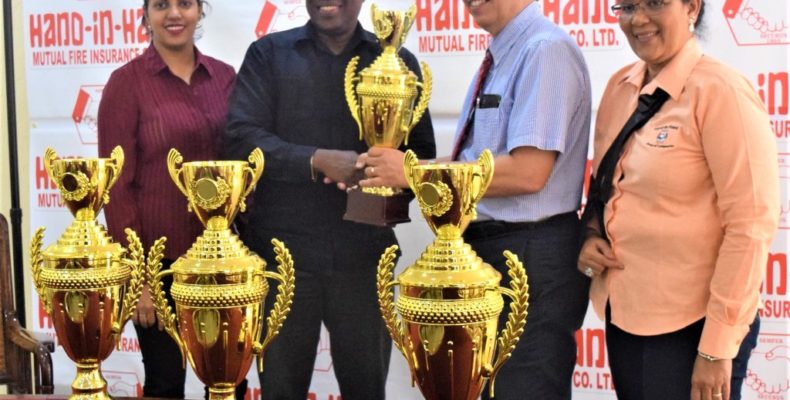 Hand-in-Hand onboard with Caribbean School Boys Boxing