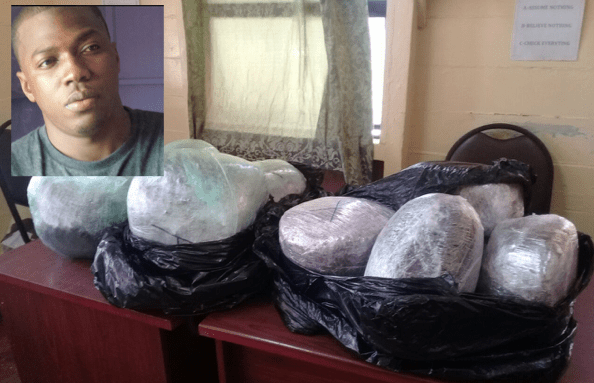 Police TSU Rank busted with over 45 pounds of marijuana