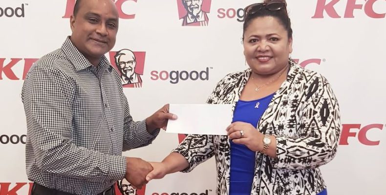 KFC Guyana assists hinterland students ahead of new school term