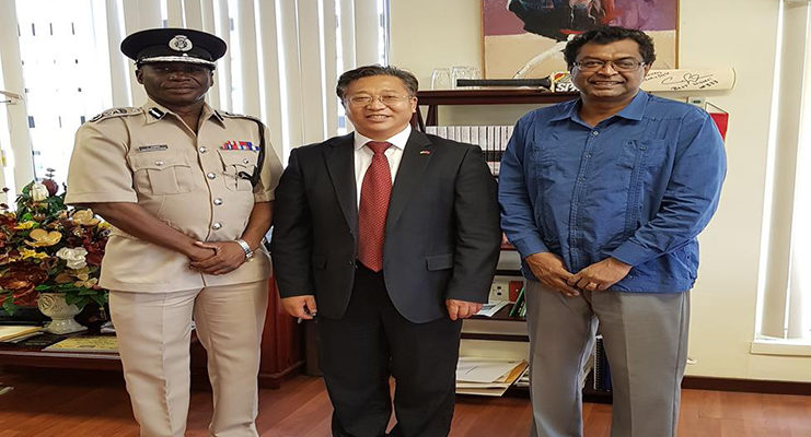 Ramjattan allays security fears of Chinese business community