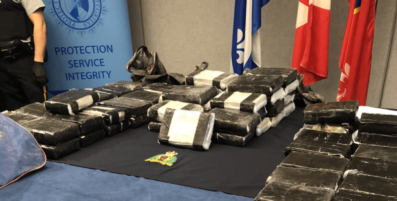 Canadian Authorities bust over 175 lbs cocaine on cargo vessel from Guyana
