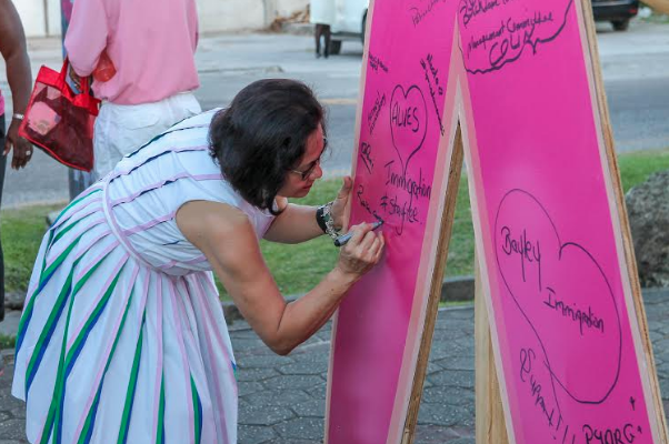 Women being encouraged to get screened for Breast Cancer as part of Pinktober observances