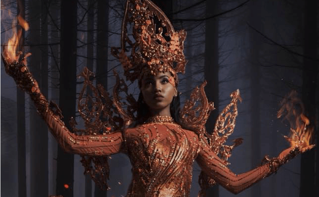 Guyana wins Gold for South America in Miss Earth Costume Competition