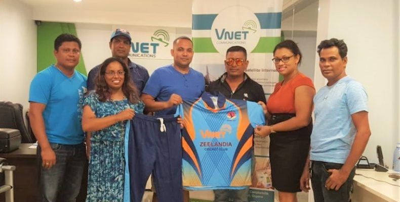 V-Net Communications outfits Zeelandia cricket team