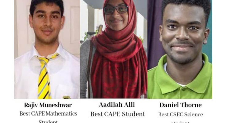 Guyanese students bag top regional CXC awards