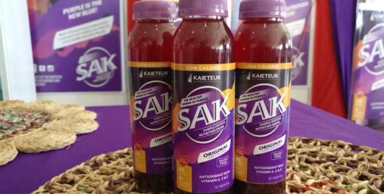 Local purple potato drink launched