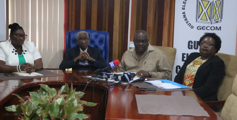 GECOM cannot be blamed for voter apathy and low turnout -Elections Chairman