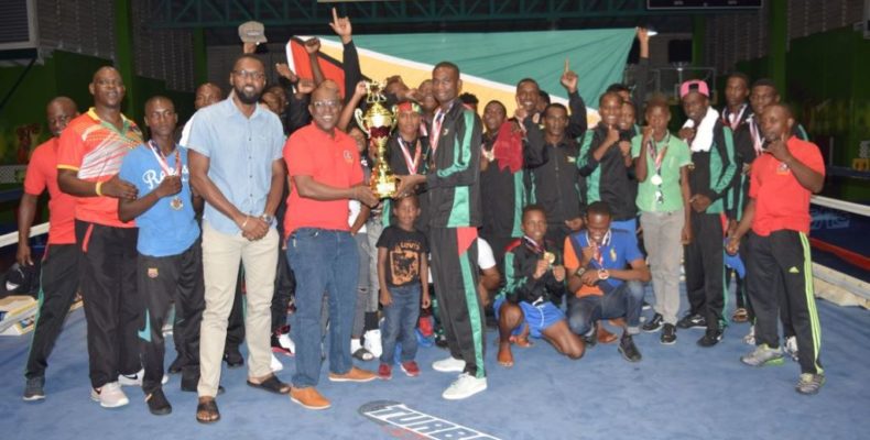 Guyanese boxers batter their way to Caribbean title