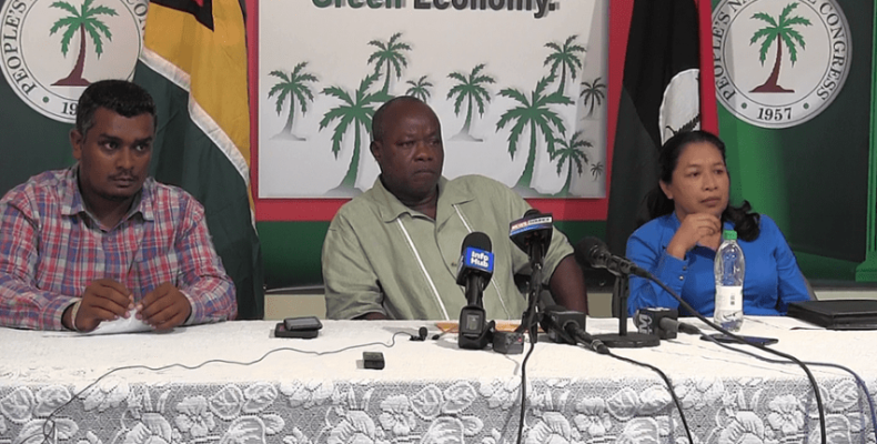 PNCR accuses Opposition of colluding with Trini Forces and others to bribe MP in No-Confidence vote