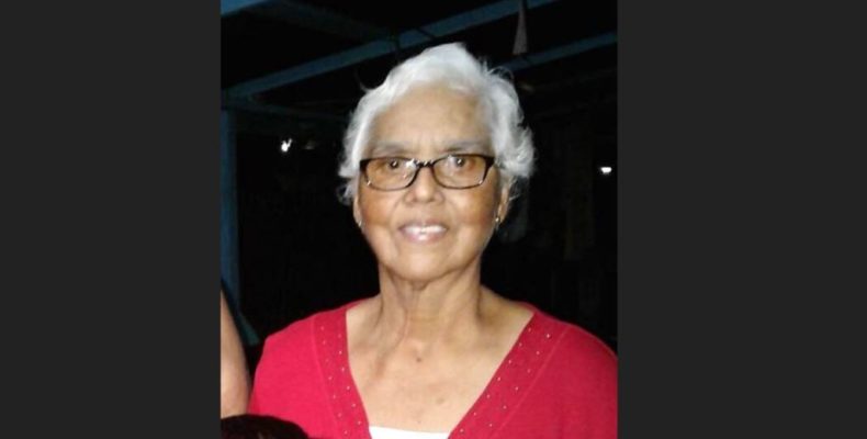 Upper body of elderly woman found in burning heap