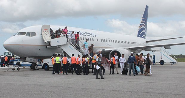 Copa Airlines received bomb threat at CJIA; Man who tried to block wife and children from leaving is main suspect