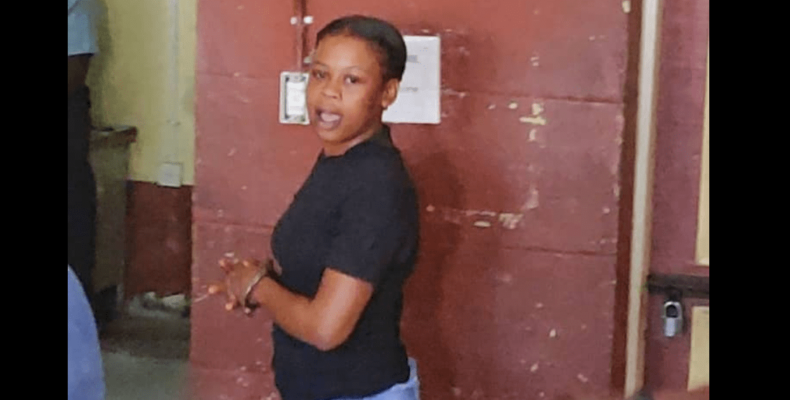 Kitty woman remanded to jail on attempted murder charge after cutlass attack on ex-boyfriend’s new lover
