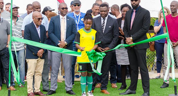 GFF/FIFA commissions FIFA Forward Project Football Pitch