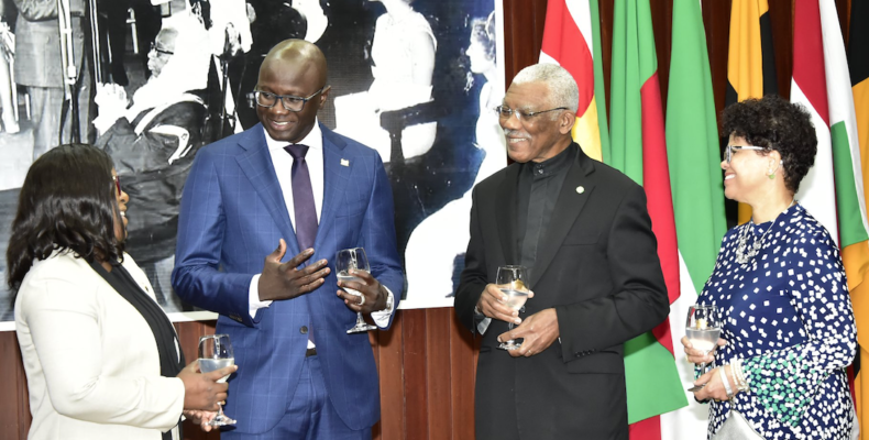 President accepts credentials of new Suriname Ambassador