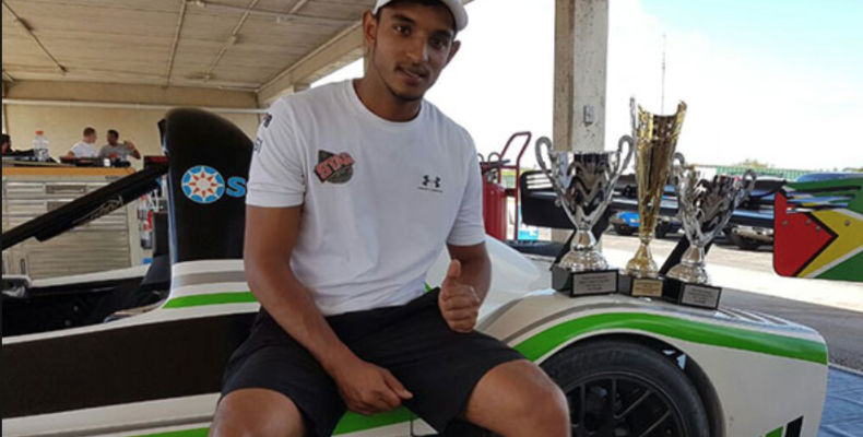 Motor racing champ shot to ear during robbery at Agricola