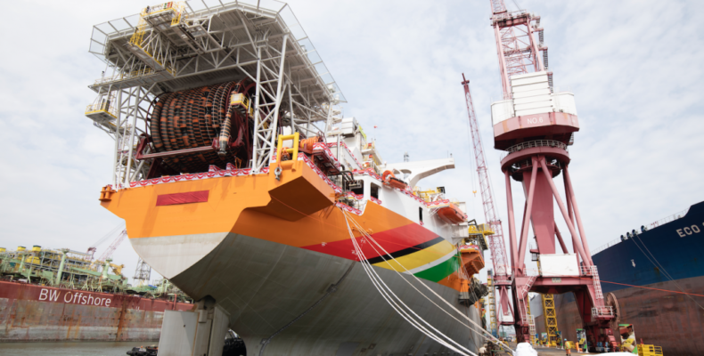 Exxon’s oil production vessel for Guyana Commissioned