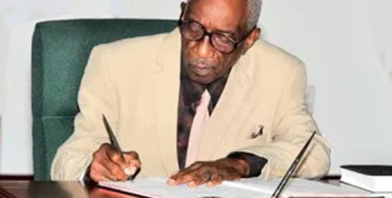 Justice Patterson demits office as GECOM Chairman