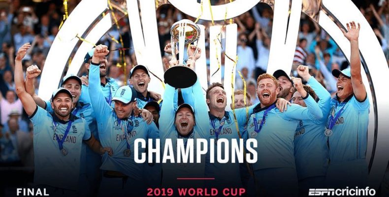 England win the Cricket World Cup