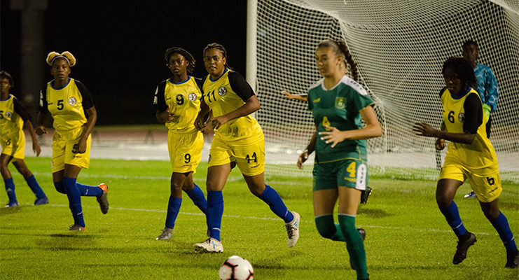 Lady Jags down St Lucia 2-0 to stay undefeated