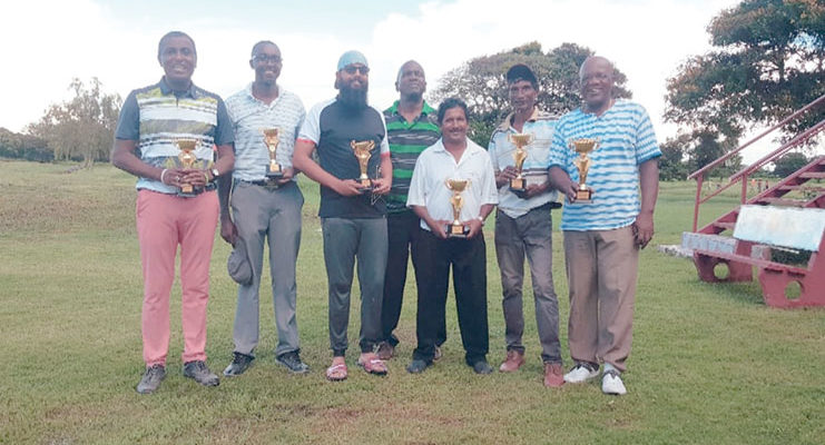 Mangal, Dinanauth and Adams are in Laparkan Invitational Golf champions