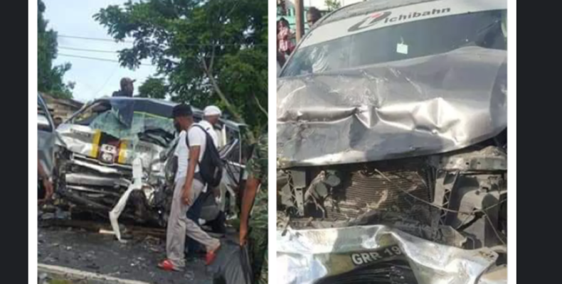 One dead in East Bank smash-up