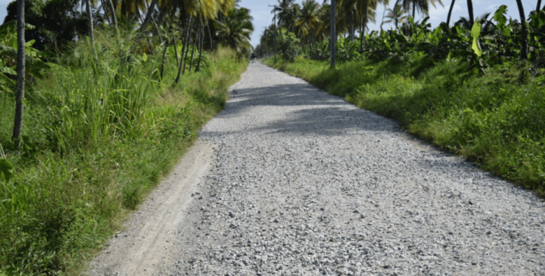 Wakenaam road repair works 50% completed