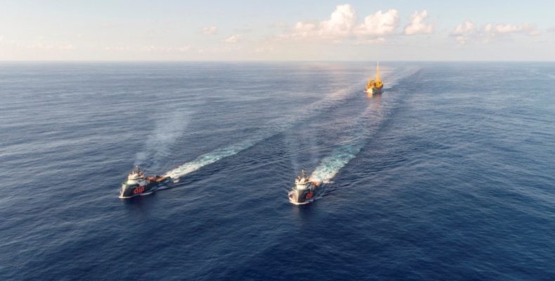 Oil production vessel arrives in Guyana