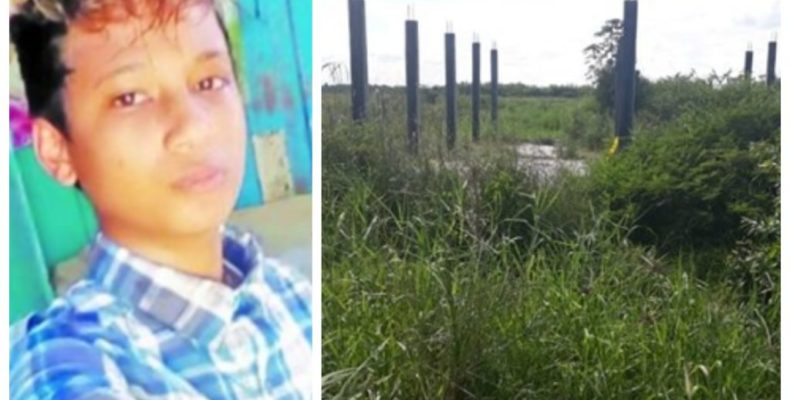 Rice farmer confesses to murder of 14-year-old boy and burying body in shallow grave