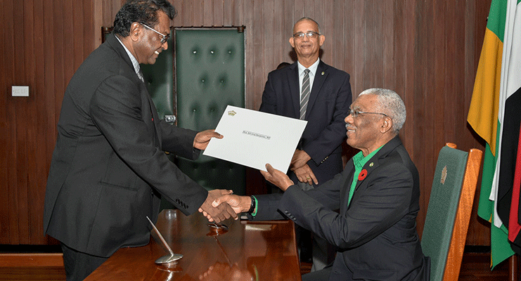 PRESIDENT TO MEET RAMJATTAN TODAY