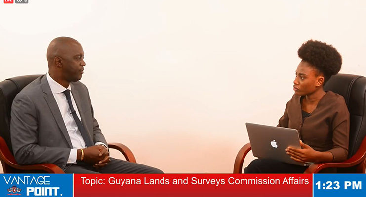 Vantage Point | Guyana Lands and Surveys Commission (GLSC), Trevor Benn