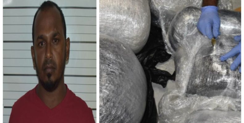 Berbice man busted with over 100 pounds of marijuana in car trunk