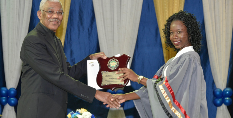 President pushes plan to ensure only trained teachers in education system as Cyril Potter College graduates 377 new teachers