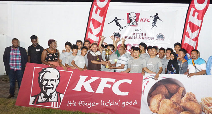 Annai Secondarycrowned champs of KFC Football tournament