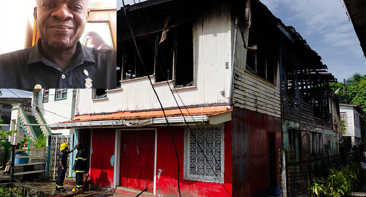 Princess Street home razed in mid-morning blaze