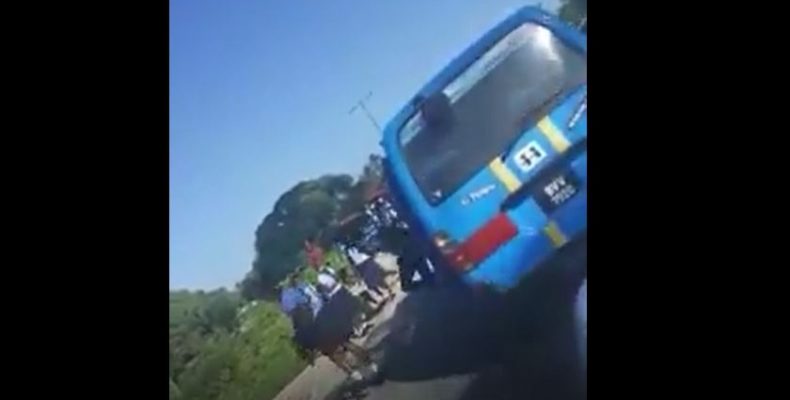 Driver who let students jump from moving bus jailed; conductor charged
