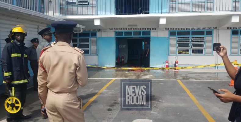 Fire contained at GPHC’s Psychiatric Ward