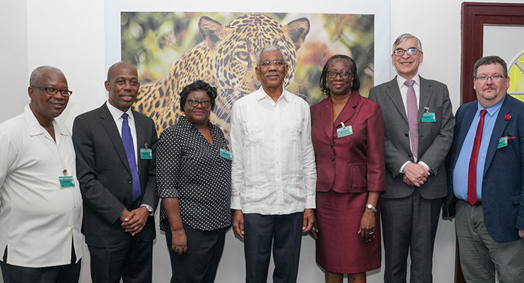 Courtesy call from members of the Council for World Mission (CWM)