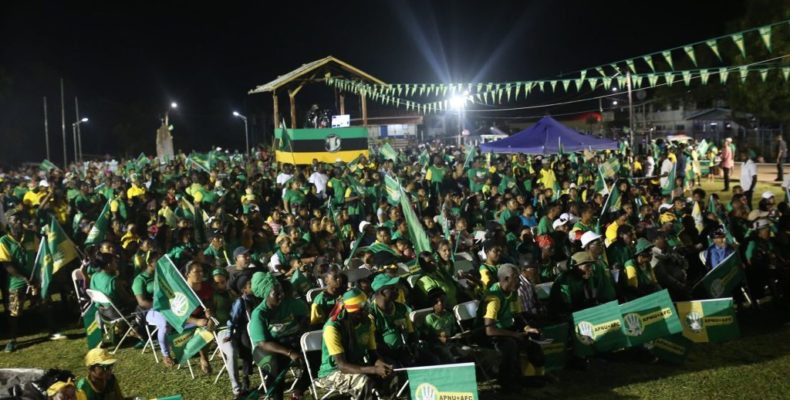 APNU+AFC takes election rally to Mahdia