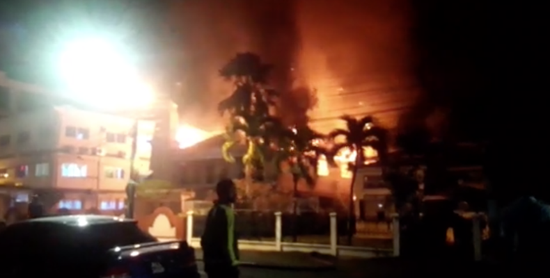 Early Morning Fire guts Brahma Kumaris Yoga Centre