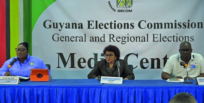 GECOM to start releasing Elections results this midday
