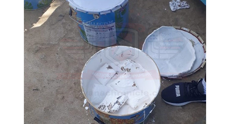 Man attempts to smuggle $5.7M via ‘backtrack’ crossing in buckets of paint