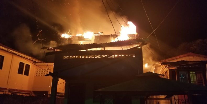Several homeless following Bent Street fire
