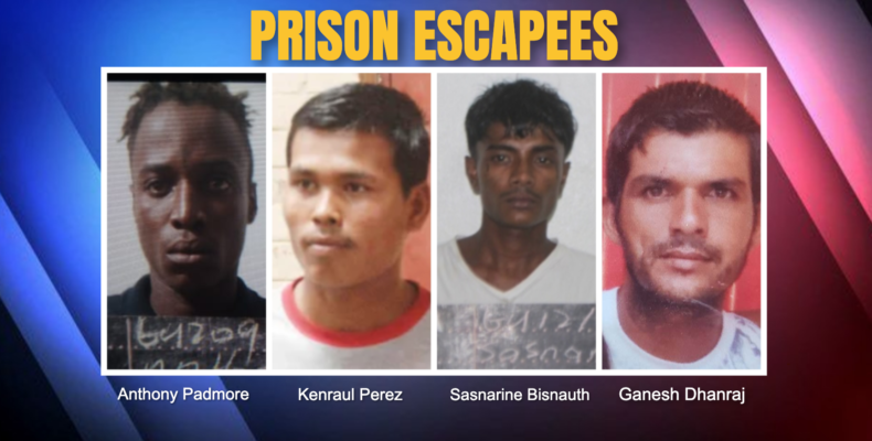 Four escape from Lusignan Prison holding bay