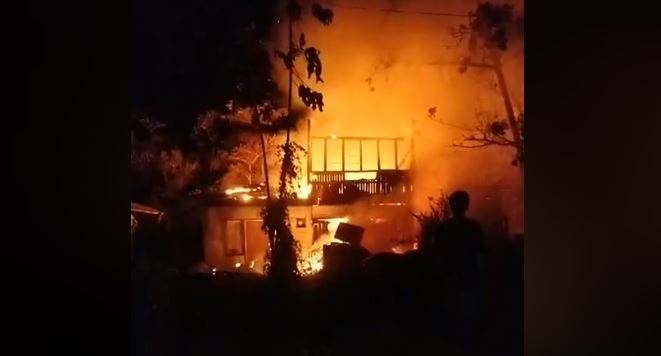 West Ruimveldt house destroyed by fire; owner suspects arson