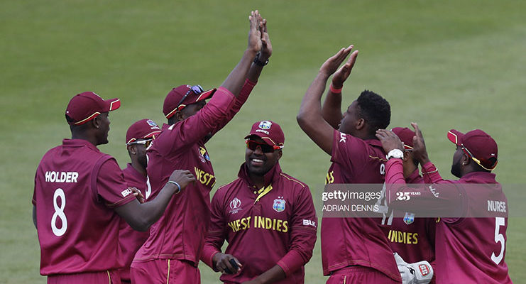 West Indies move up to ninth in T20I
