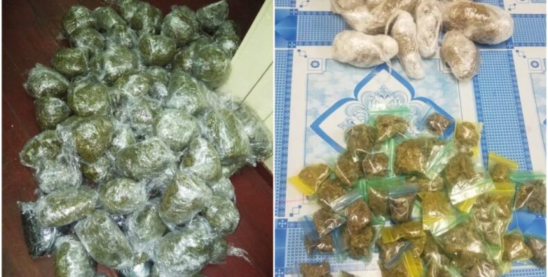 GT, East Coast men arrested for ganja in vehicle, barrels