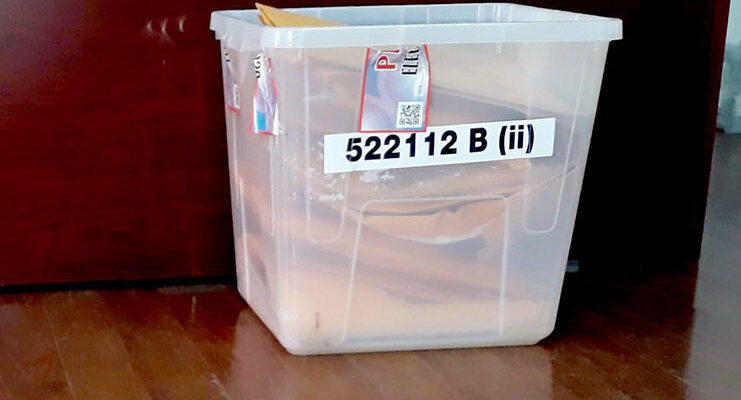 71 ballot boxes processed on Day 15