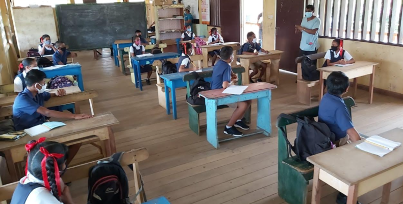 National Examination students return to the classroom