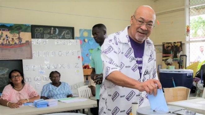 Convicted murderer’s presidency ends in Suriname